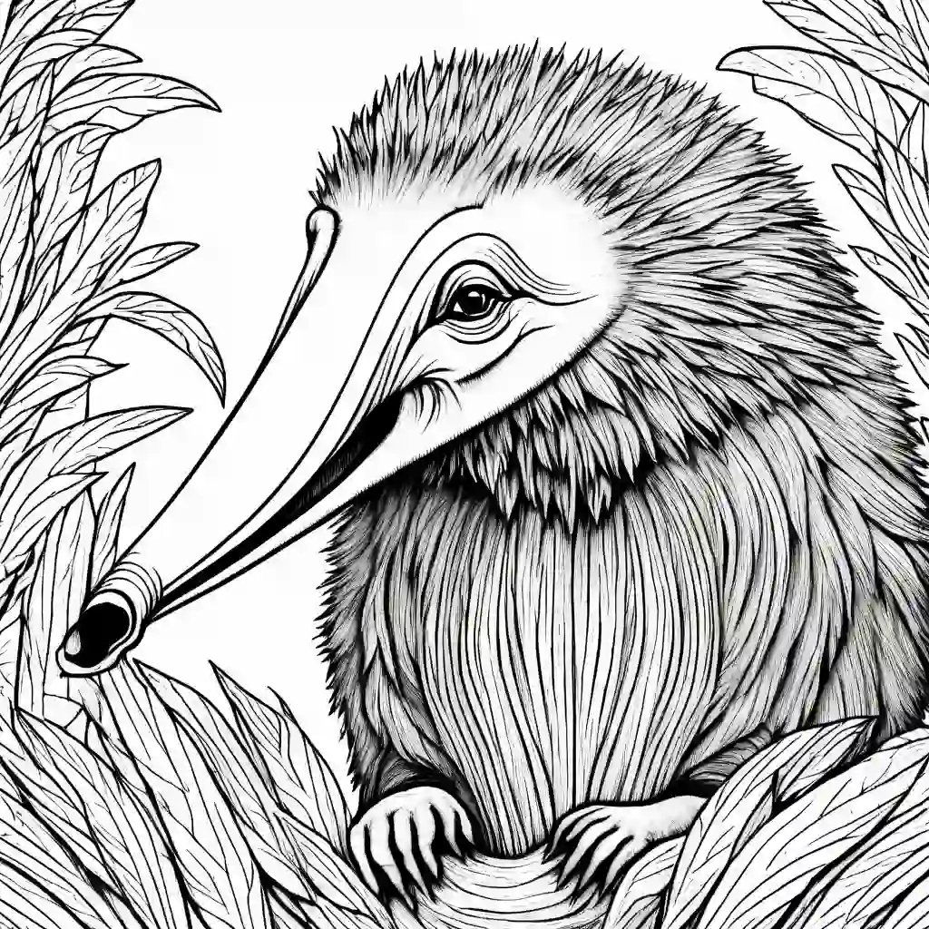 Anteaters coloring pages